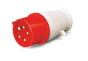 [I135] POWER PLUG ECONOMIC TYPE INDUSTRIAL PLUG IP44 เพาเวอร์ปลั๊ก AJ ...