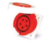 [I213] POWER PLUG SLOPING PANEL SOCKET IP67 เต้ารับฝังผนังหน้าเฉียงกัน ...