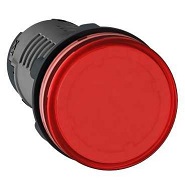 [V355] Schneider Electric XA2 ไฟล็อทแลมป์ Ø 22 มม. XA2EVM4LCสีแดง ราคา 40 บาท