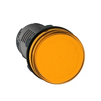 [V368] Schneider Electric XA2 ไฟล็อทแลมป์ Ø 22 มม. XA2EVQ5LCสีส้ม ราคา 40 บาท