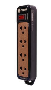 [X92] TOSHINO Power Socket N1-375-3M (BLACK) ราคา 260 บาท