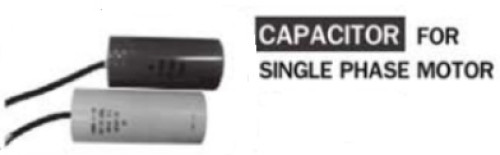 CAPACITOR FOR SINGLE PHASE MOTOR 30UF/450V  ราคา 261.25 บาท