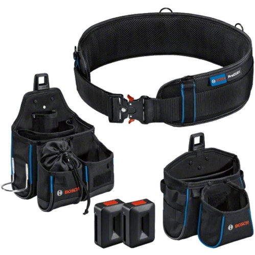 Bosch : 1600A0265P ชุดอุปกรณ์จัดเก็บ Pro Click Tool kit Set : 1x Belt 93, 1x GWT 2, 1, GWT 4, 2x Pro
