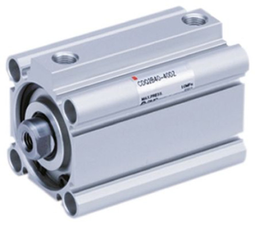 CDQ2B40TF-10DZ : SMC Pneumatic Compact Cylinder - 40 mm Bore, 10 mm CDQ2 Series, Double Acting Actin