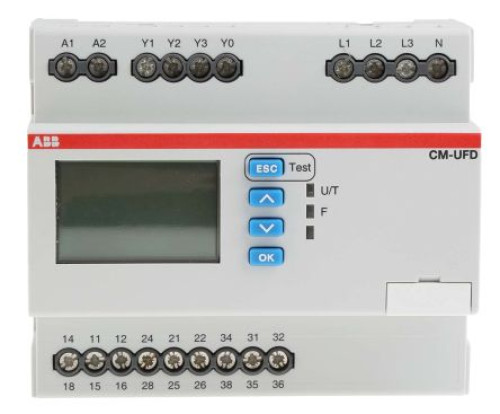 1SVR560730R3402 CM-UFD.M33 : ABB Monitoring Relay, 1, 3 Phase, SPDT, DIN Rail, 24V ac, 240 V ac 24 V