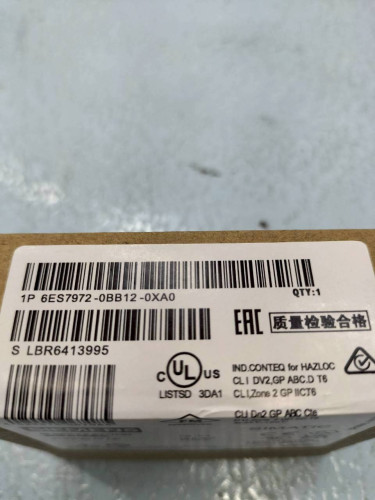 1 Pezzo NUOVO Siemens PROFIBUS 6ES7972-0BB12-0XA0 – Chipsgate