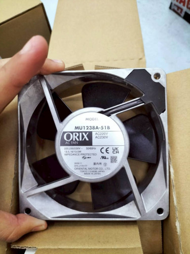 ORIX AC FAN MODEL: MU1238A-51B 220,230/230V 13.5,16/13.5W ราคา 1,461 บาท