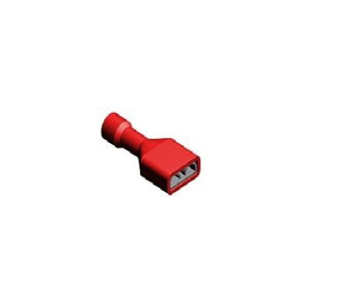 190030024 : Molex 19003 Salmon Insulated Female Spade Connector, Crimp, 2.79 x 0.51 mm Tab Size 22 A