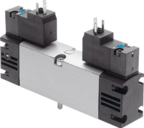 VSVA-B-P53E-H-A1-2AC1 : Festo Pneumatic Solenoid Valve - 5/3 Exhausted Electric G VSVA-B-P53E-H-A1-2