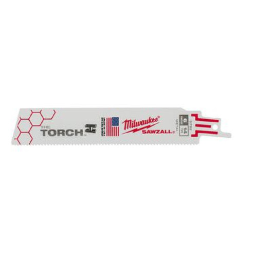 Lot De 3 Lames Sawzall Milwaukee 48-00-1420 – Grain Carbure, 6 Pouces, Pour Coulis Et Maçonnerie