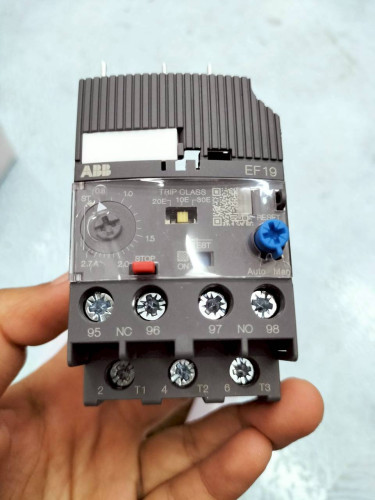 ABB OVERLOAD RELAY MODEL: EF19-2.7 0.8-2.7A ราคา 2,446.00 บาท