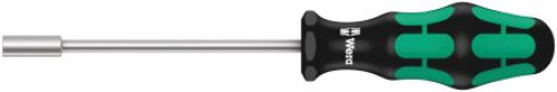05029450001 : Wera Hexagon Nut Driver, 15 mm Tip, 125 mm Blade, 237 mm Overall