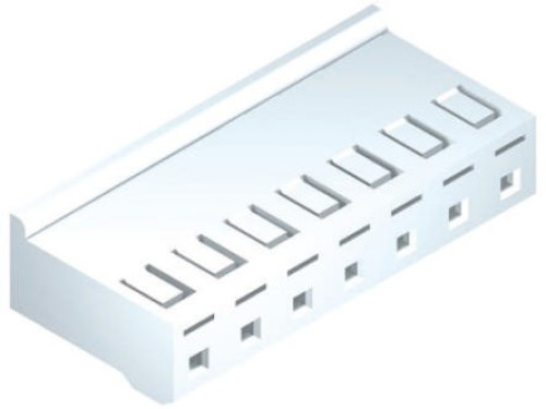 10-01-3076 : Molex, SPOX Female Connector Housing, 5.08 mm Pitch, 7 Way, 1 Row Straight