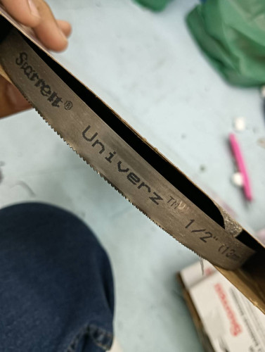 STARRETT PORTABLE BAND SAW BLADE FOR THIN METAL 44-7/8