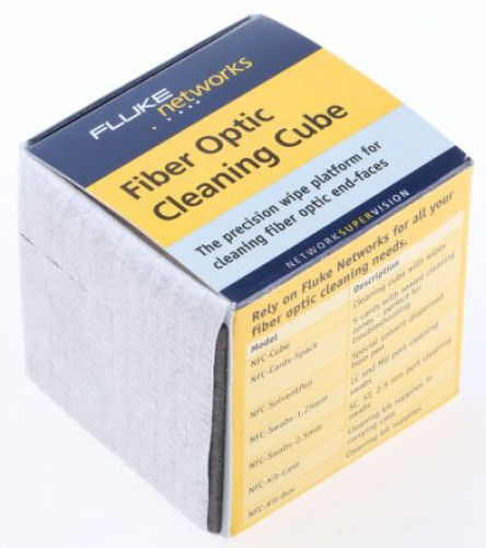 NFC-CUBE : Fluke Networks Cleaning Kit for Wipes, NFC-CUBE