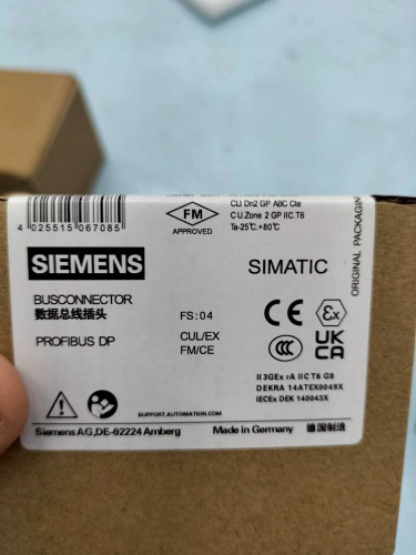 SIEMENS 6ES7972-0BB12-0XA0 Profibus Connector