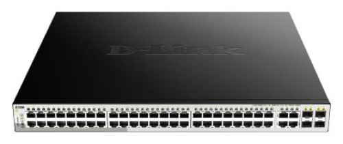 DGS-1210-52MP : D-Link 52-Port Gigabit Smart Managed Max PoE Switch Smart 52 Port Managed Switch Pow