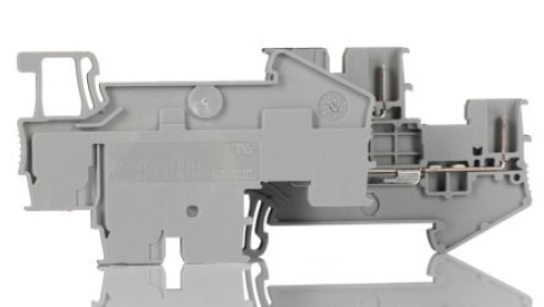3212468 : Phoenix Contact 3212468 PTTB 1.5/S/2P-PV Series Double Level Terminal Block Grey, 0.14mm²,