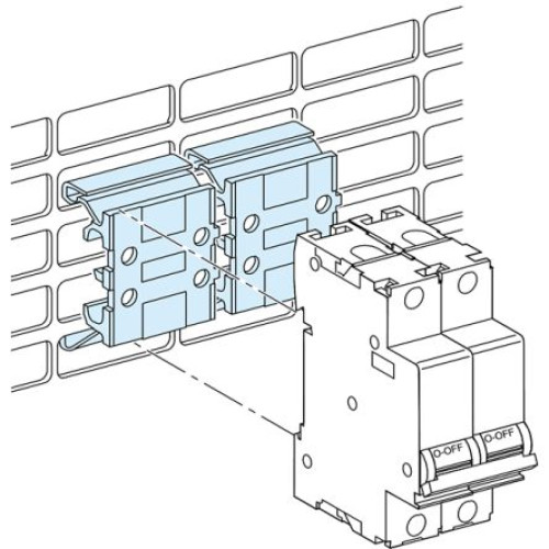 LVS04224 : Schneider Electric PrismaSeT G Series Rail for Use with PrismaSeT, PrismaSeT G Rail, Pris