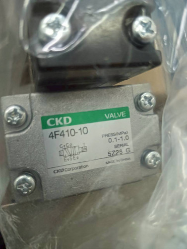CKD SOLENOID VALVE MODEL: 4F410-10 AC220V 0.1-1.0MPA ราคา 3,780.00 บาท
