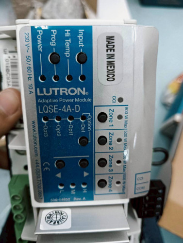 LUTRON ADAPTIVE POWER MODULE MODEL: LQSE-4A-D LQSE4AD 230V 50/60HZ 10A ...
