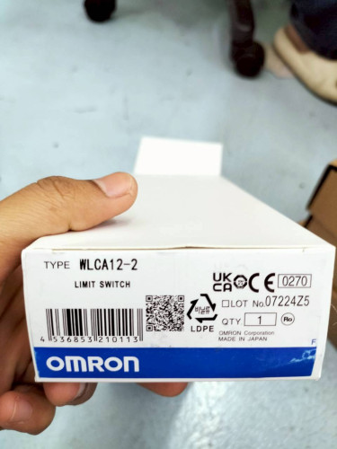 OMRON SWITCH LIMIT MODEL: WLCA12-2 ราคา 1,480.00 บาท