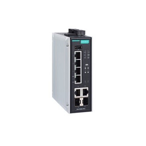 EDS-P506E-4PoE-2GTXSFP-T : MOXA EDS-P506E-4PoE-2GTXSFP-T Managed 6 Port Ethernet Switch Power Over E