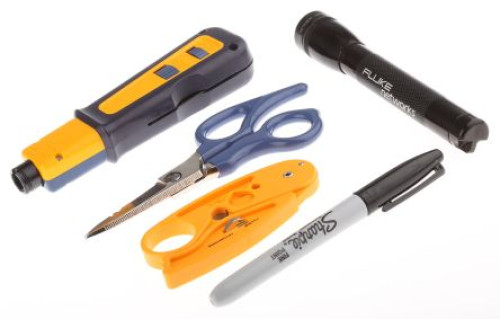 11293000 : Fluke Networks Tool Kit for Datacomms/Fibre Cable Tooling, 11293000