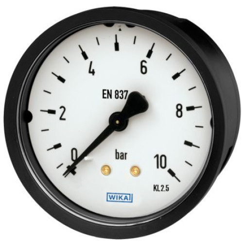 9083936 : WIKA G 1/4 Threaded Pressure Gauge, 63 mm, 4 bar