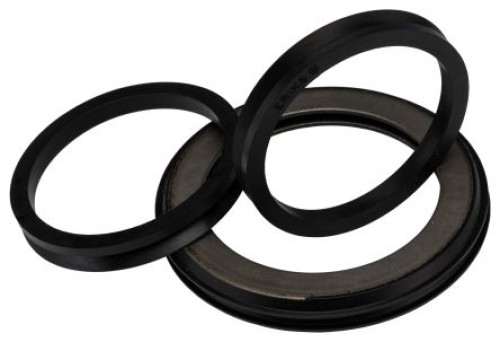 TSN 513 A : SKF Nitrile Rubber (NBR) with Steel Element V-Ring Seal Ring Seal, 60 mm ID, 85.5 mm OD