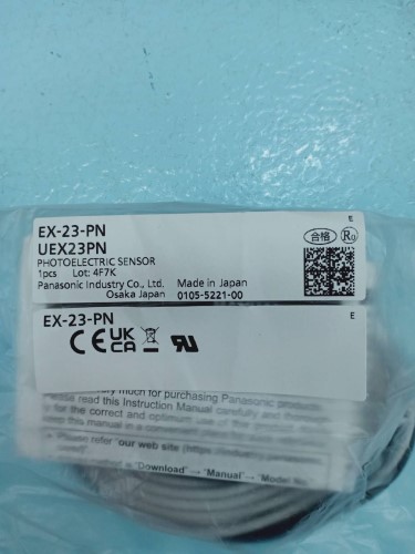 PANASONIC PHOTOELECTRIC SENSOR MODEL: EX-23-PN ราคา 3,000.00 บาท