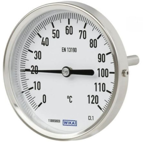 48743653 : WIKA DN 50.8 Tri-Clamp Pressure Gauge, 63 mm, 160 psi