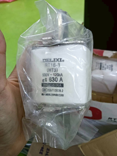 DELIXI FUSE MODEL: RT16-3 (NT3) 500V 120KA 630A ราคา 1,000.00 บาท