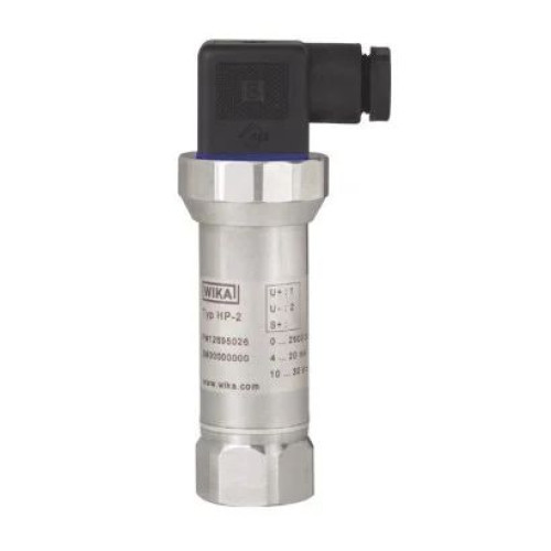 13160273 : WIKA HP-2 Series Pressure Sensor, 2-Wire, 4 to 20 mA Output 0 bar 5000 bar, Gauge Reading