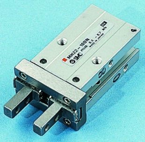 MHZ2-6D : SMC 2 Finger Double Acting Action Pneumatic Gripper, MHZ2-6D, Parallel Gripping Type