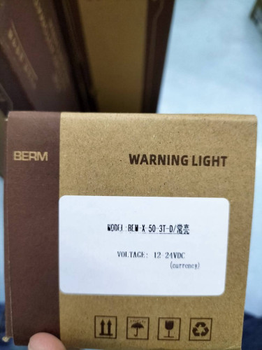 BERM TOWER LIGHT (SIREN) MODEL: BEM-X-50-3T-D 12-24VDC ราคา 950.00 บาท