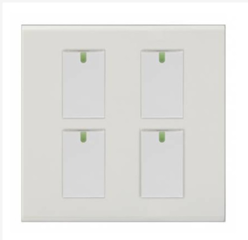 EVE LIGHTING MODEL : หน้ากากพร้อมสวิตช์ทางเดียว 16A 250V ขนาด 1 ช่อง x 4 ราคา 138.00 บาท