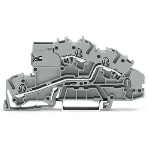 2003-7659 : WAGO TOPJOB S Series Multi Level Terminal Block Grey, 2.5mm², 3-Level, Push-in