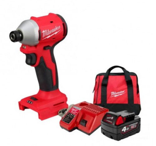 MILWAUKEE MODEL : M18 BLIDR-401BM18 REDSTART ชุดไขควงกระแทก ราคา 6,255.00 บาท