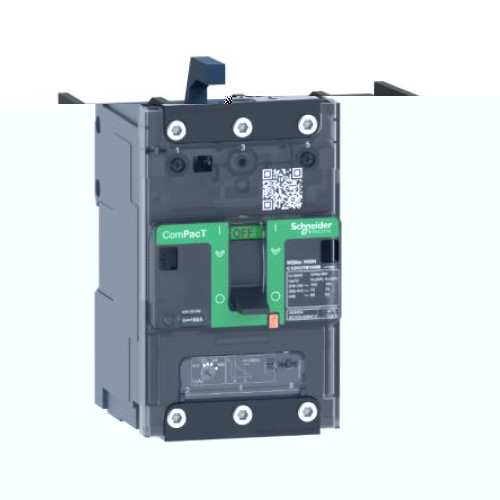 C11E3TM100B : Schneider Electric, ComPact, ComPacT NSXm Molded Case Circuit Breaker 3-Pole 100A, Bre