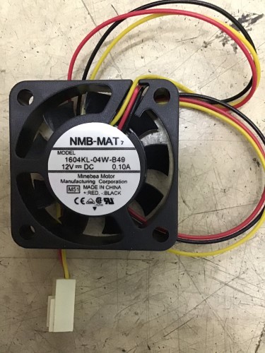Ventola NMB-MAT 1604KL-04W-B49 – 12V 0.10A, 40x10mm, 3 Fili, Nuova