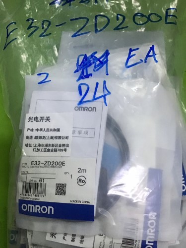 Omron E32-ZD200E Interruttore Fotoelettrico A Fibra Ottica &ndash; Nuovo, Sensore Industriale
