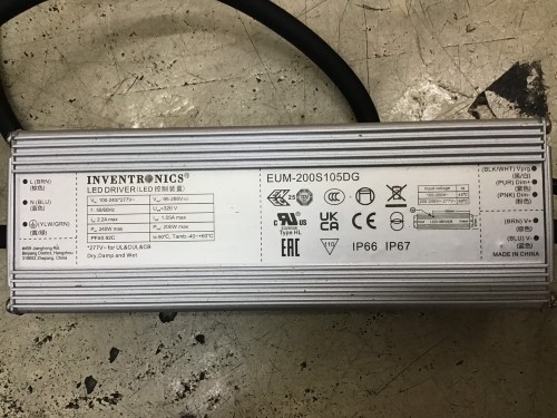 INVENTRONICS LED EUM-200S105DG ราคา 2,463 บาท