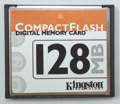 KINGSTON CF 128 MB SPEED 25X