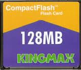 KINGMAX CF 128 MB SPEED 20X