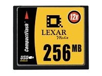 LEXAR CF 256 MB SPEED 12X