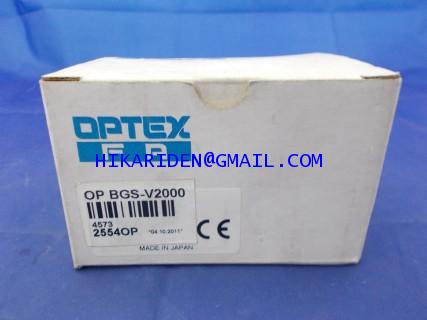 BGS-V2000 OPTEX F A ราคา 1,500 บาท