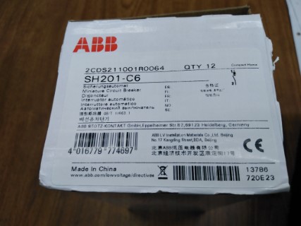 ABB SH201-C6 ราคา 80บาท