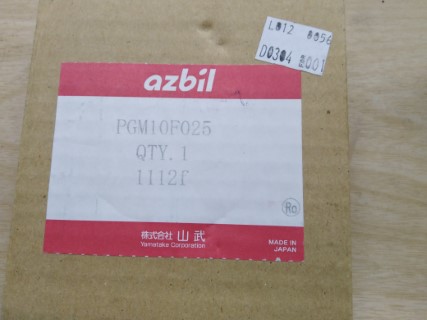 AZBIL PGM10F025 ราคา 2800 บาท