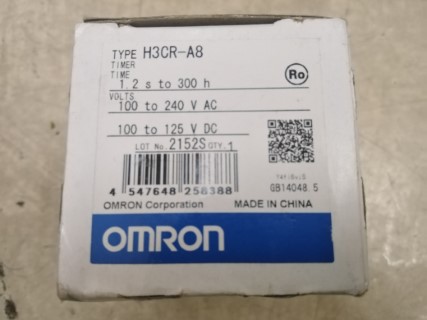 OMRON H3CR-A8 100-240VAC ราคา 600 บาท